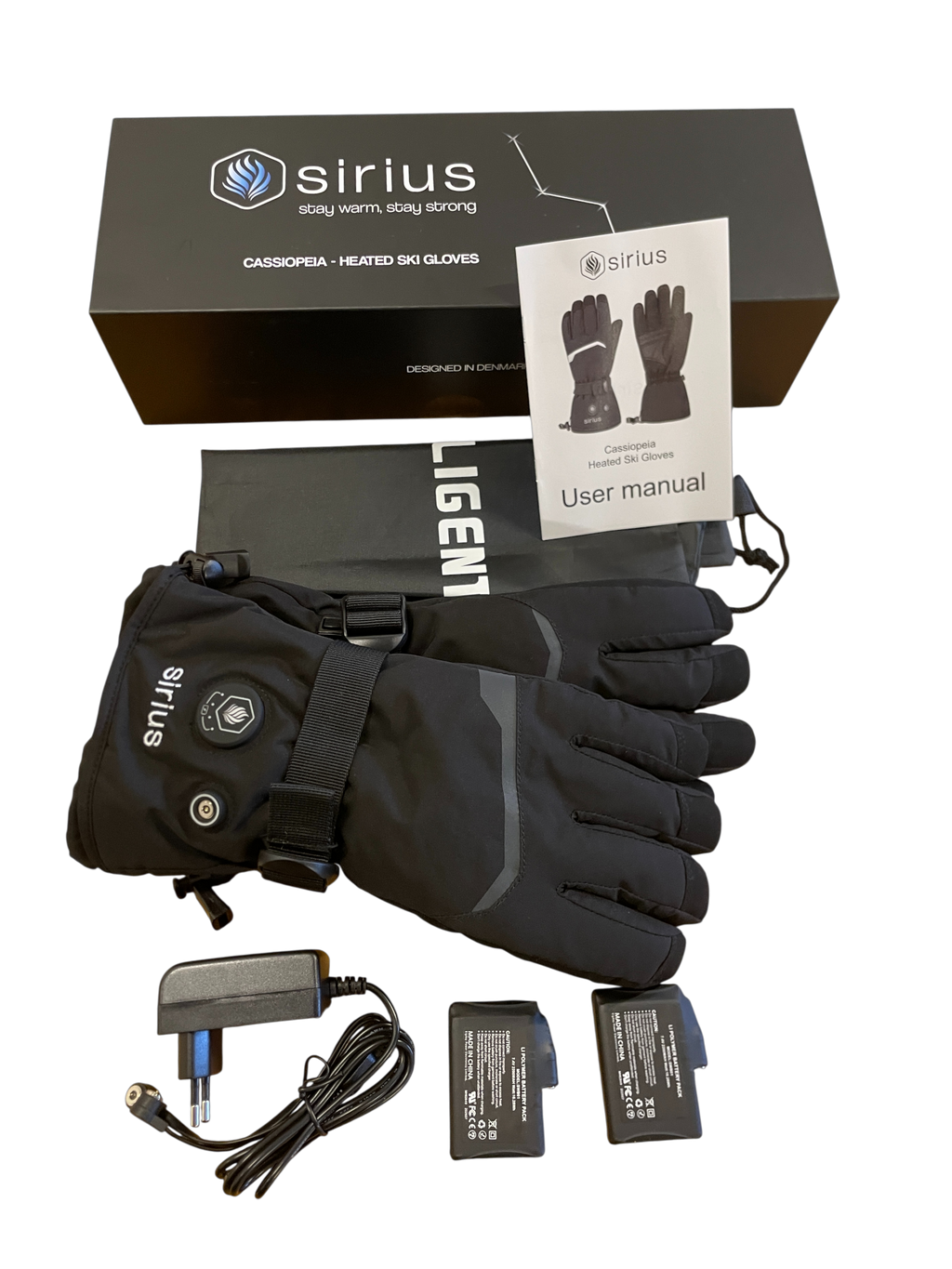 Cassiopeia skihandsker med varme