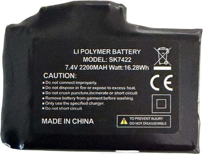 Ekstra batteri til Orion og Cassiopeia (1 stk.)