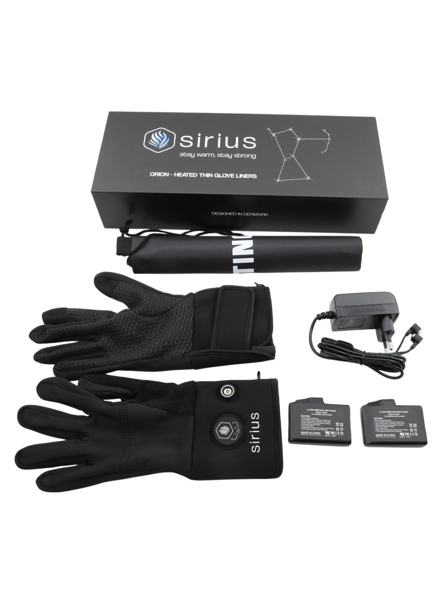 Orion tynde handsker med varme