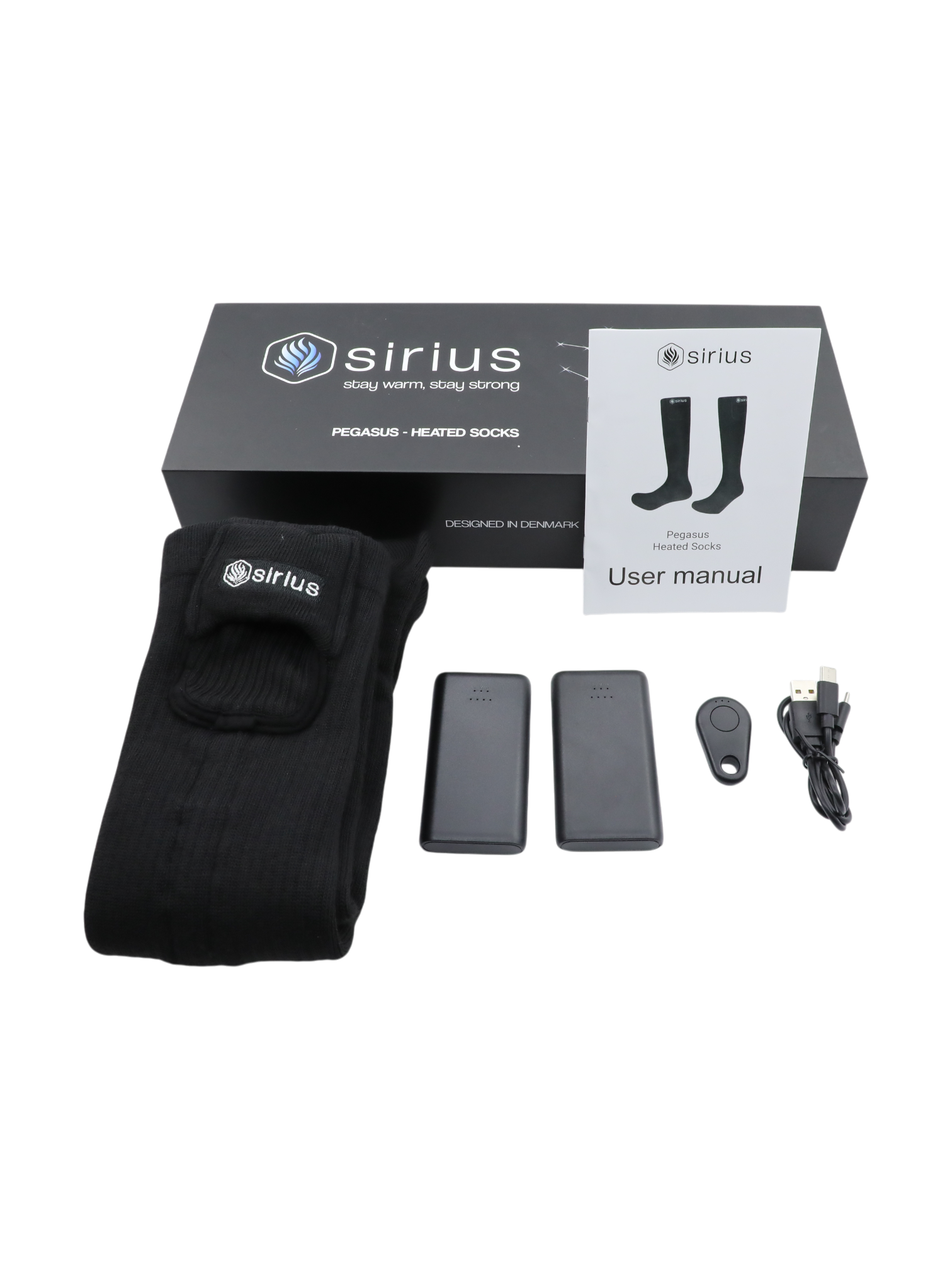 Pegasus sokker med varme