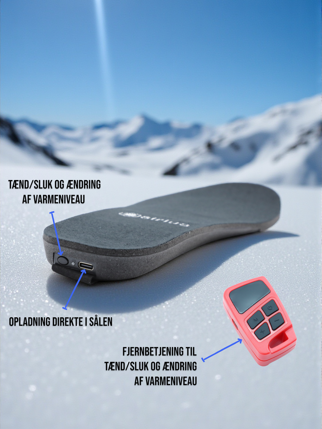 Taurus såler med varme