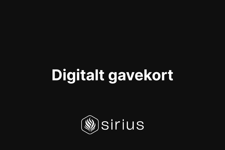 Gavekort - digitalt